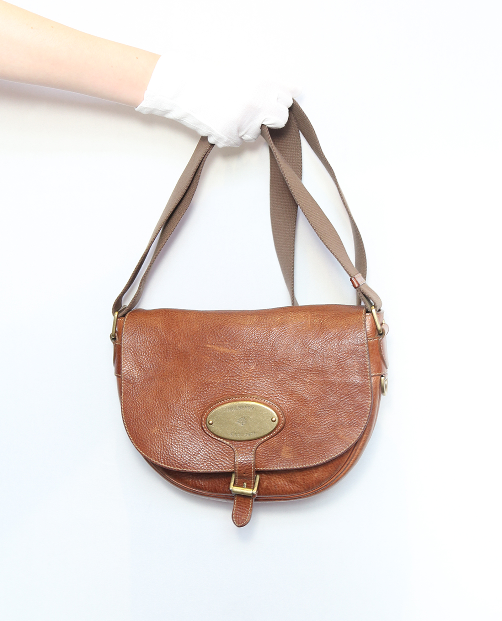 Mulberry bonnie outlet saddle bag